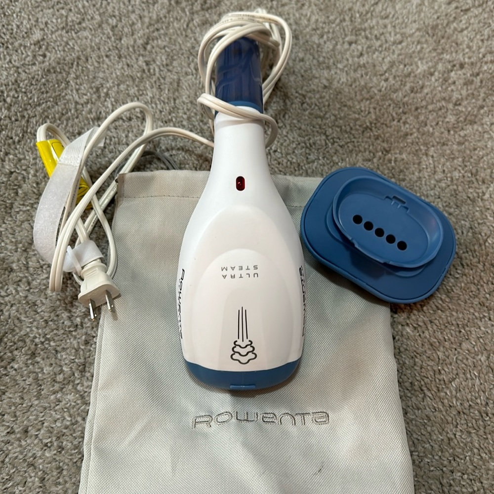 Rowenta portable clothes steamer